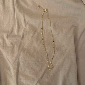 Kendra scott gold haven heart strand necklace